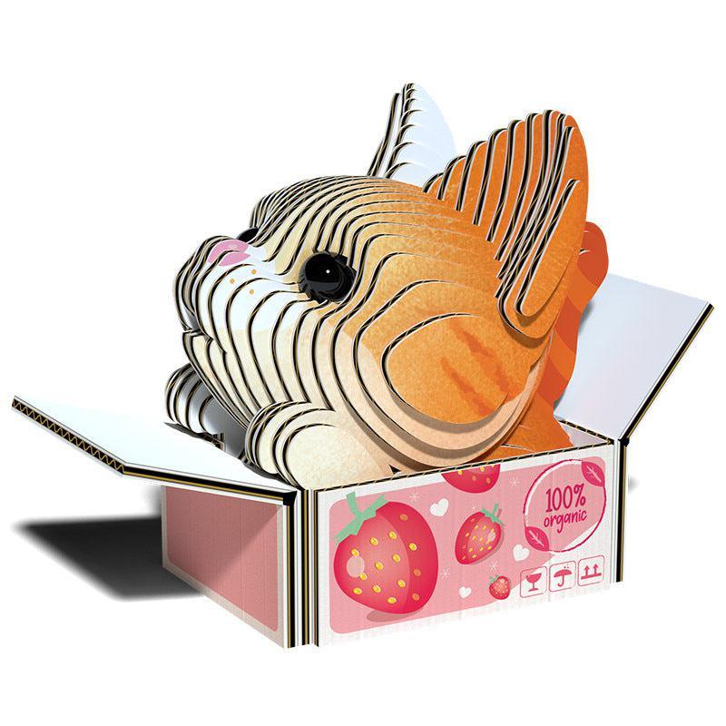 Cat Pumpkin 3D Cardboard Model Kit Eugy - BIG FRENCHIES