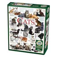 Cat Quotes 1000 Piece Jigsaw Puzzle Cobble Hill