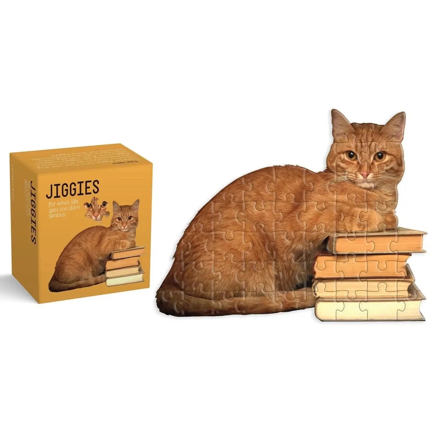 Cat Reader 81 Piece Mini Jigsaw Puzzle Gibbs Smith