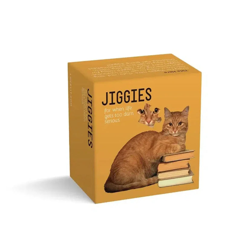 Cat Reader 81 Piece Mini Jigsaw Puzzle Gibbs Smith - BIG FRENCHIES
