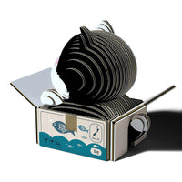 Cat Tuxedo 3D Cardboard Model Kit Eugy