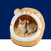 Cat Cave Bed – Washable Cat Bed & Cozy Hideaway - BIG FRENCHIES