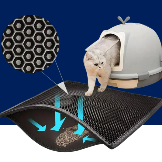 Cat Litter Mat – Waterproof Double Layer For Clean Floors - BIG FRENCHIES