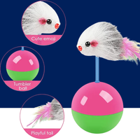 Cat Toys Set – Mouse & Teasing Interactive Pet Toys - BIG FRENCHIES