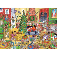 Catching Santa 350 Piece Family Jigsaw Puzzle Cobble Hill