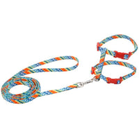 Figure "H" Fashion Adjustable Cat Harness and Leash Combo