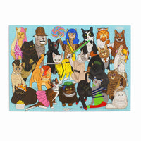 Celebri Cats 1000 Piece Jigsaw Puzzle Ginger Fox