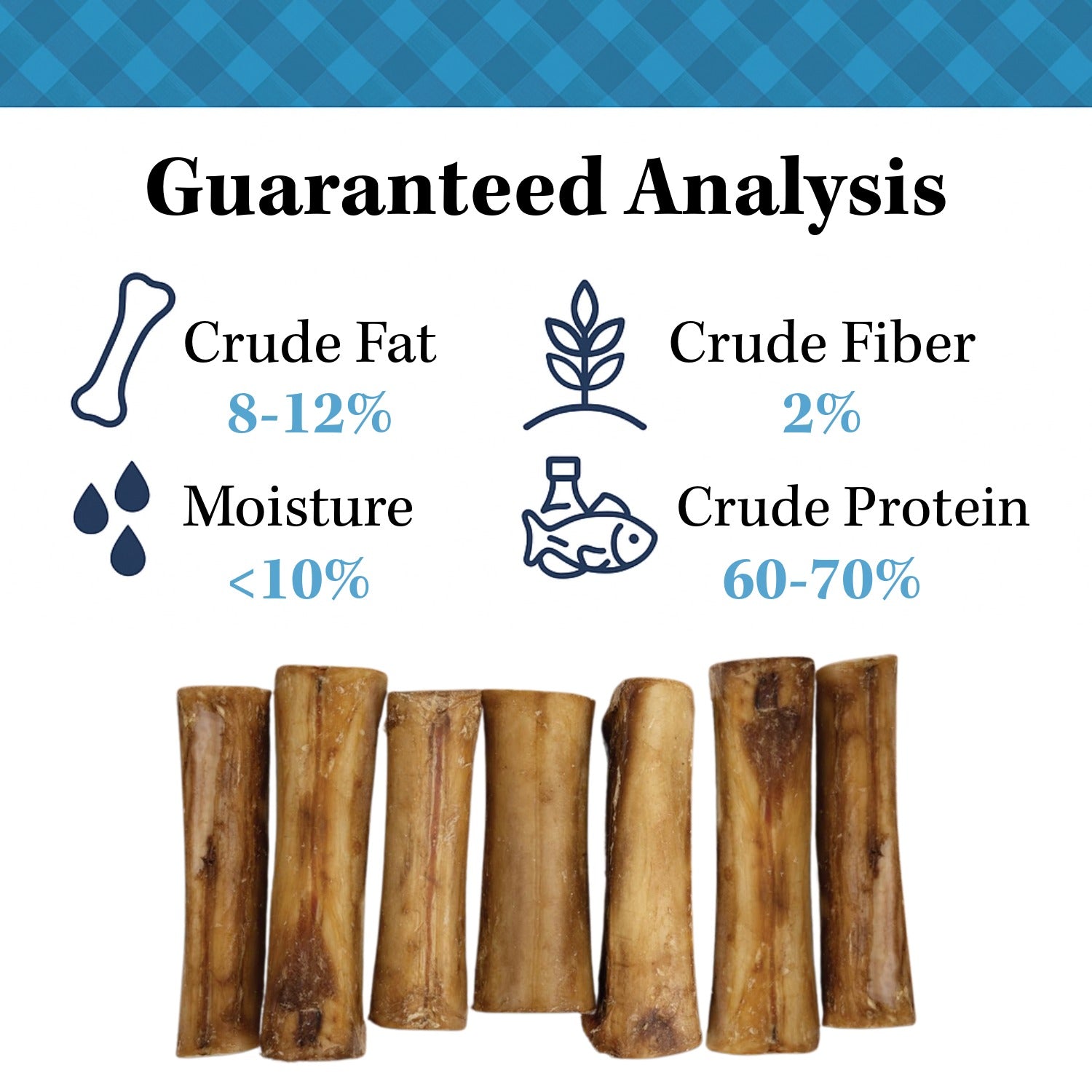 Country Living 5”-6” Beef Center Cut Bones for Dogs – 5 Count Bag – All-Natural, Long-Lasting Dog Chews – Single-Ingredient, High-Protein, Rawhide-Free – Supports Dental Health - BIG FRENCHIES