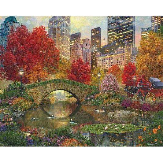 Central Park Paradise 1500 Piece Jigsaw Puzzle Springbok - BIG FRENCHIES