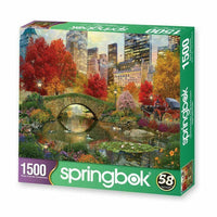 Central Park Paradise 1500 Piece Jigsaw Puzzle Springbok - BIG FRENCHIES