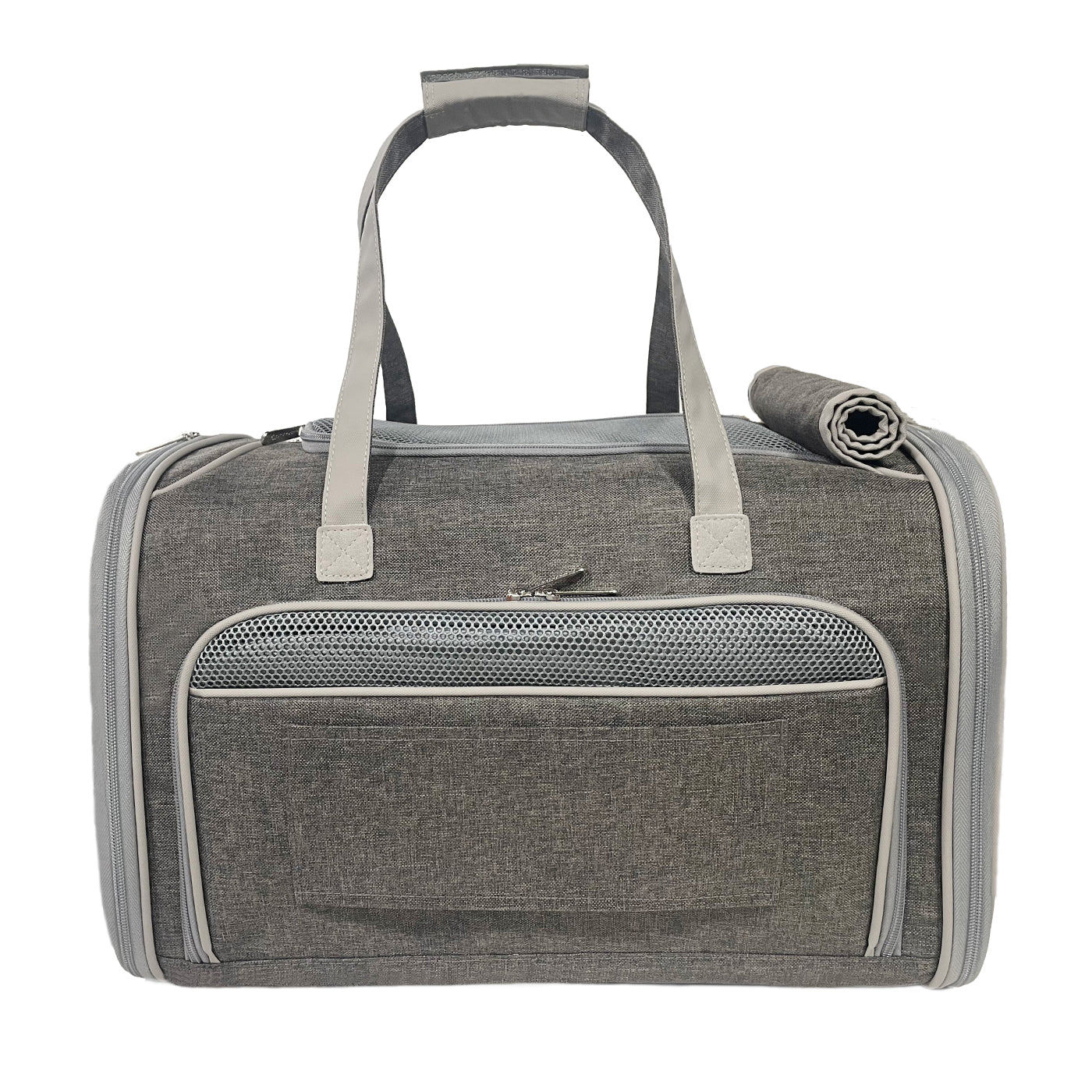 Mr. Peanut's Gold Series Standard Size Airline Compliant Expandable Pet Carrier V3.0 - BIG FRENCHIES