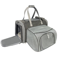 Mr. Peanut's Gold Series Big Apple XL Expandable Pet Carrier V3.0 - BIG FRENCHIES
