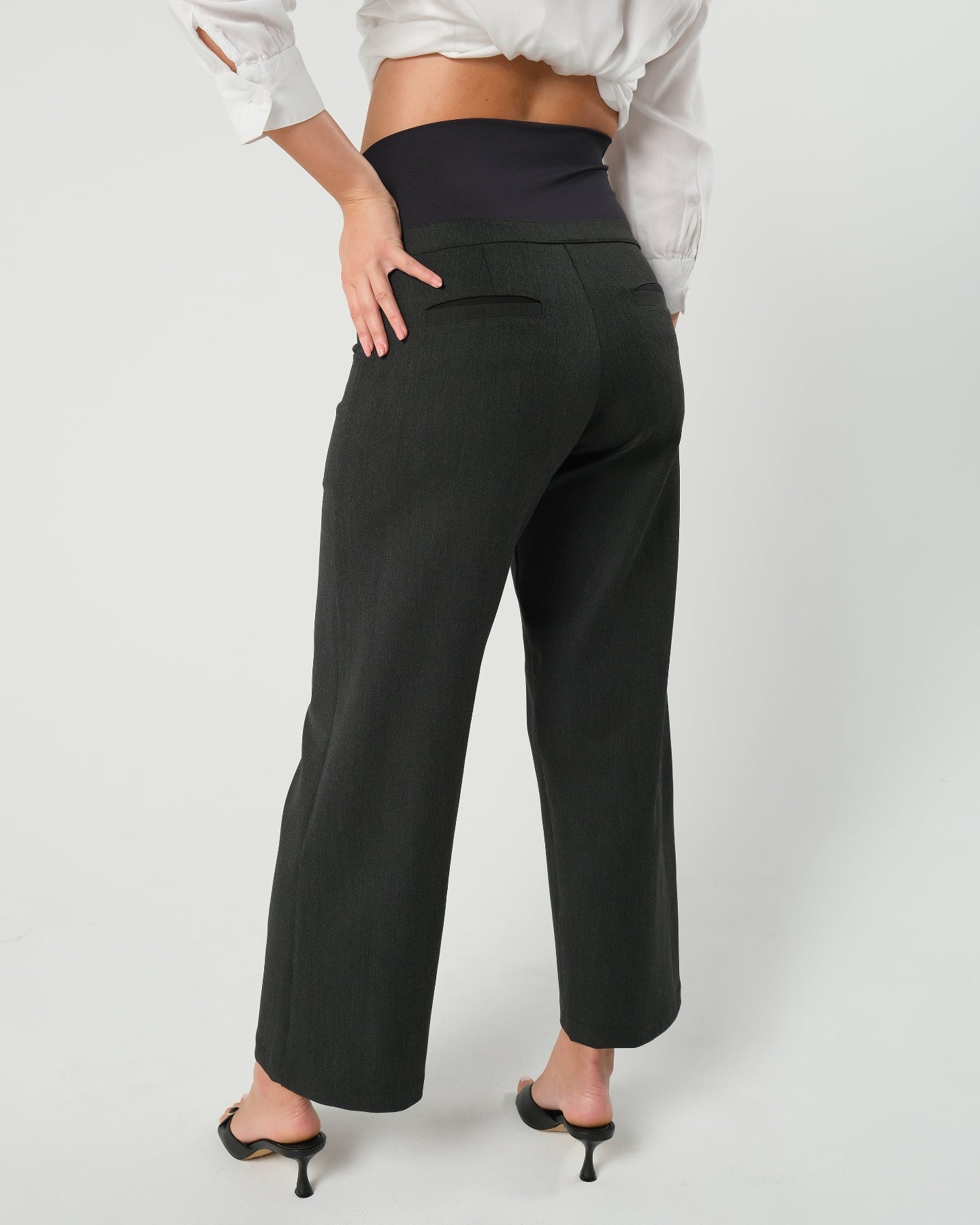 Nathalie Wide Leg Maternity Trouser (Regular & Petite) - BIG FRENCHIES