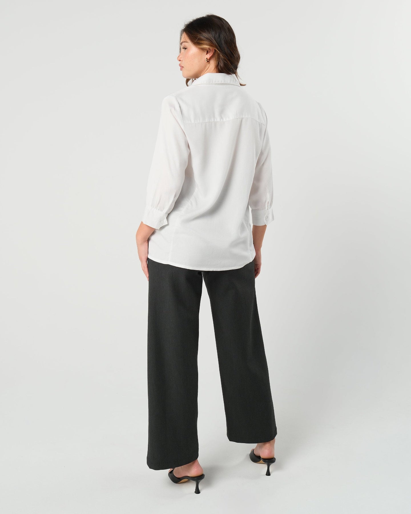 Nathalie Wide Leg Maternity Trouser (Regular & Petite) - BIG FRENCHIES