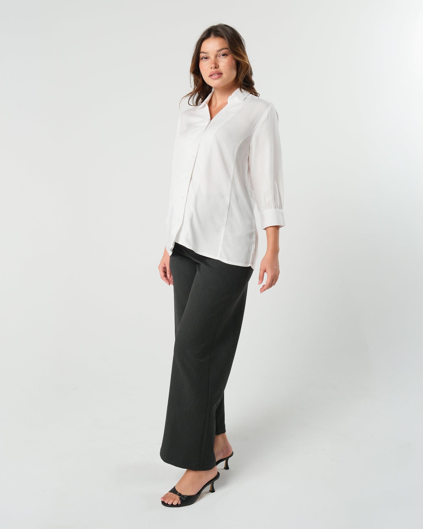 Nathalie Wide Leg Maternity Trouser (Regular & Petite) - BIG FRENCHIES