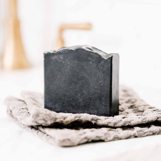 Clarifying Charcoal Bar Handmade Tallow and Goat Milk Soap Bar - BIG FRENCHIES