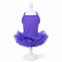 Sparkle Tutu Dog Dress Soft Ballet Puppy Princess Outfit