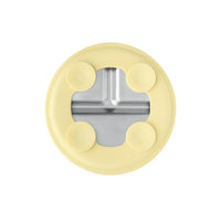 Stainless Steel Plate Set of 2 (Butter Yellow & Baby Blue) - BIG FRENCHIES