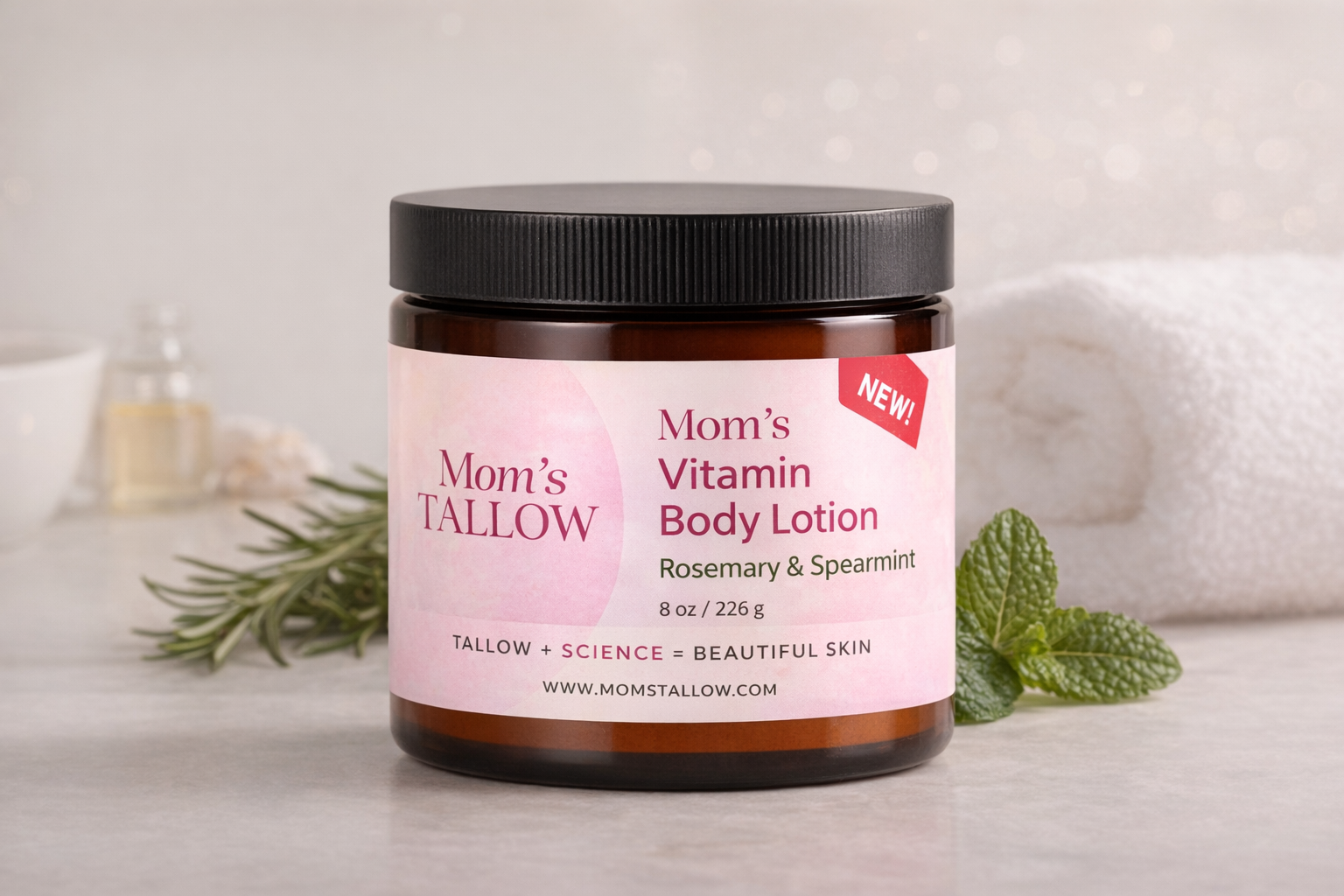 Vitamin-Infused Tallow Body Lotion - BIG FRENCHIES