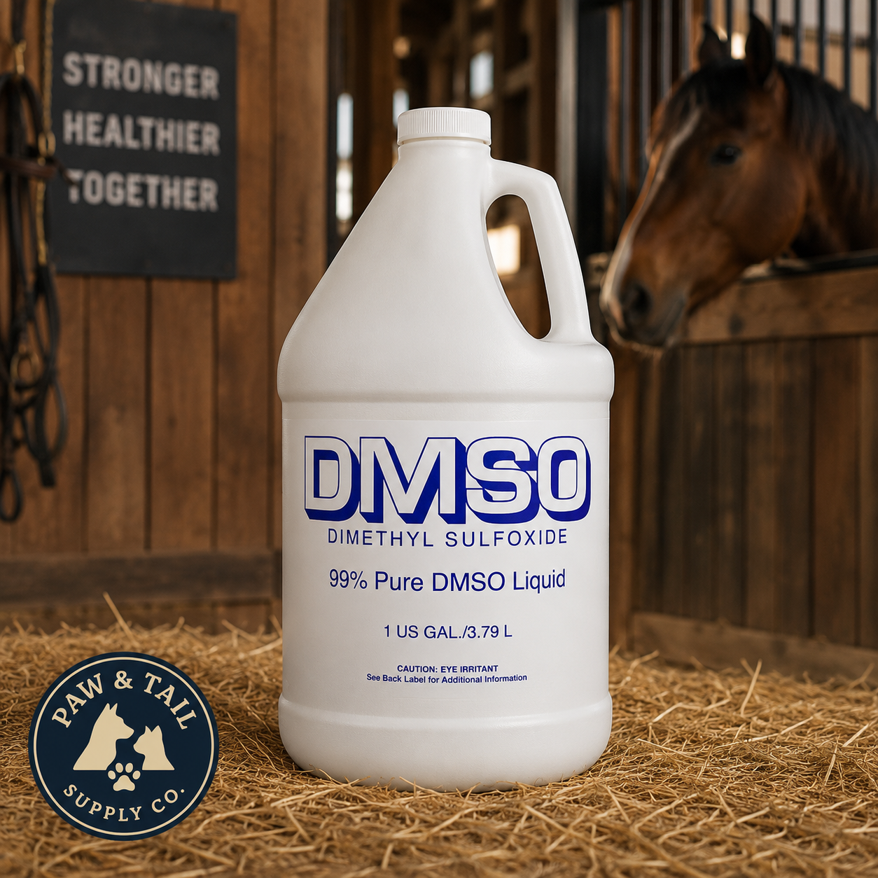 DMSO Liquid 99% Purity Dimethyl Sulfoxide External Solvent 1 Gallon