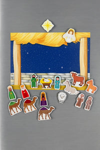 Saintly Heart Nativity Magnet Set - BIG FRENCHIES