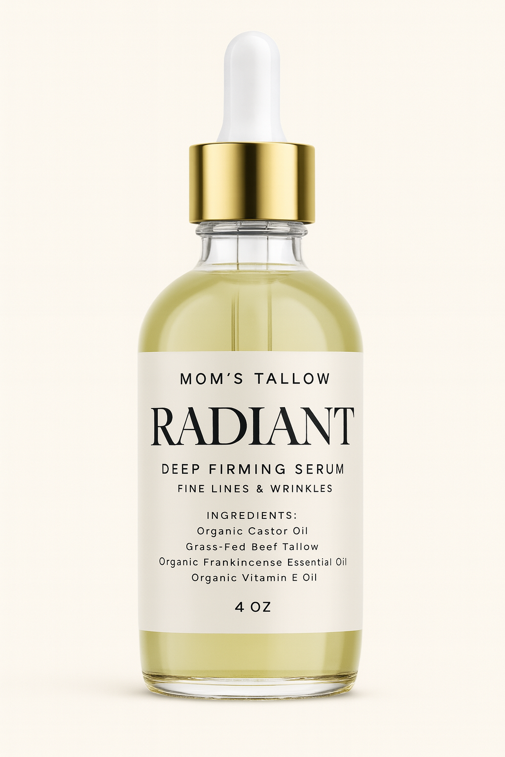 Radiant Deep Firming Serum: Targeting fine line & wrinkles (LARGE 4oz NEW) - BIG FRENCHIES