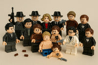 The Black Brick Syndicate Collection - Custom Brick-Compatible Minifigures - BIG FRENCHIES