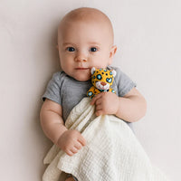 Me Lovey™ - Leopard Lovey Security Blanket - BIG FRENCHIES