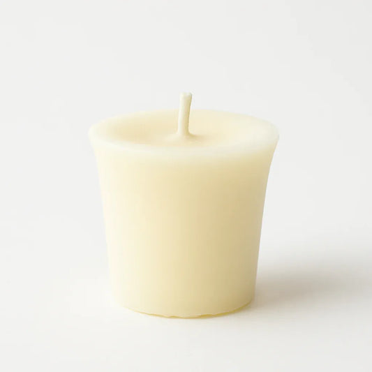 White Beeswax Votive Candles - BIG FRENCHIES