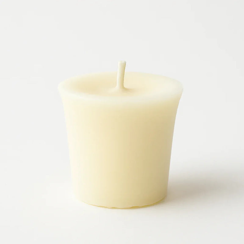 White Beeswax Votive Candles - BIG FRENCHIES