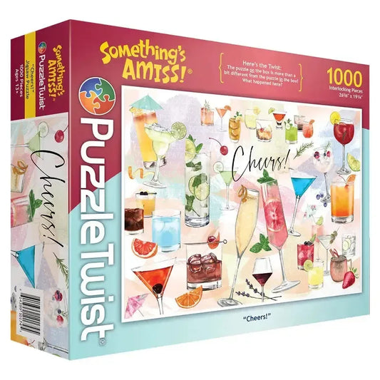 Cheers! "Something's Amiss!" 1000 Piece Jigsaw Puzzle PuzzleTwist - BIG FRENCHIES