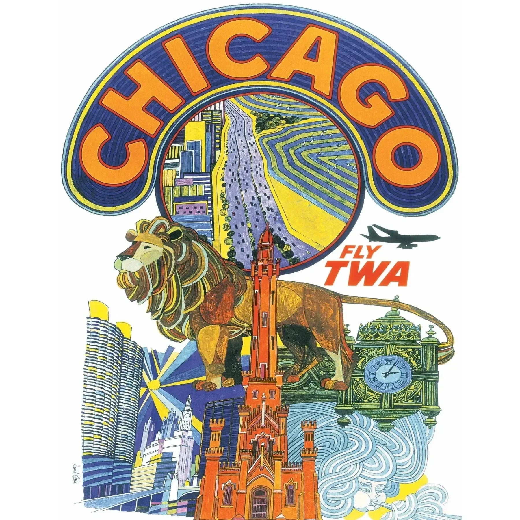 Chicago 100 Piece Mini Jigsaw Puzzle NYPC - BIG FRENCHIES