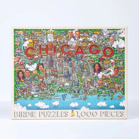 Chicago 1000 Piece Jigsaw Puzzle Birdie - BIG FRENCHIES