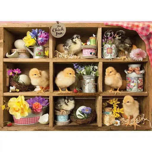 Chick Inn 1000 Piece Jigsaw Puzzle Cobble Hill - BIG FRENCHIES