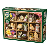 Chick Inn 1000 Piece Jigsaw Puzzle Cobble Hill - BIG FRENCHIES