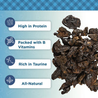 Country Living Dehydrated Chicken Hearts & Livers Dog Treats – 9oz Bag – 100% Natural, High-Protein, Single-Ingredient – Grain-Free, Healthy Training & Reward Treats – No Preservatives or Additives - BIG FRENCHIES