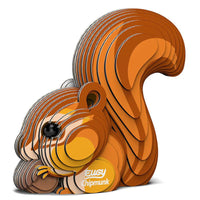 Chipmunk 3D Cardboard Model Kit Eugy