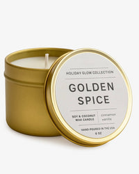 Golden Spice Candle – Vanilla & Cinnamon – Cozy Gift Idea - BIG FRENCHIES