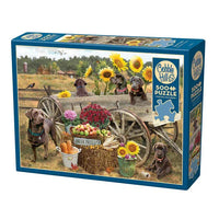 Choc Wagon 500 Piece Jigsaw Puzzle Cobble Hill - BIG FRENCHIES