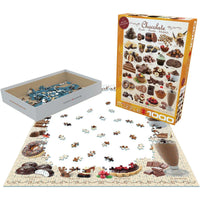 Chocolate 1000 Piece Jigsaw Puzzle Eurographics - BIG FRENCHIES