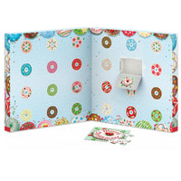 Christmas Donuts Advent Calendar - 24 Set of 50 Piece Mini Jigsaw Puzzles Eurographics