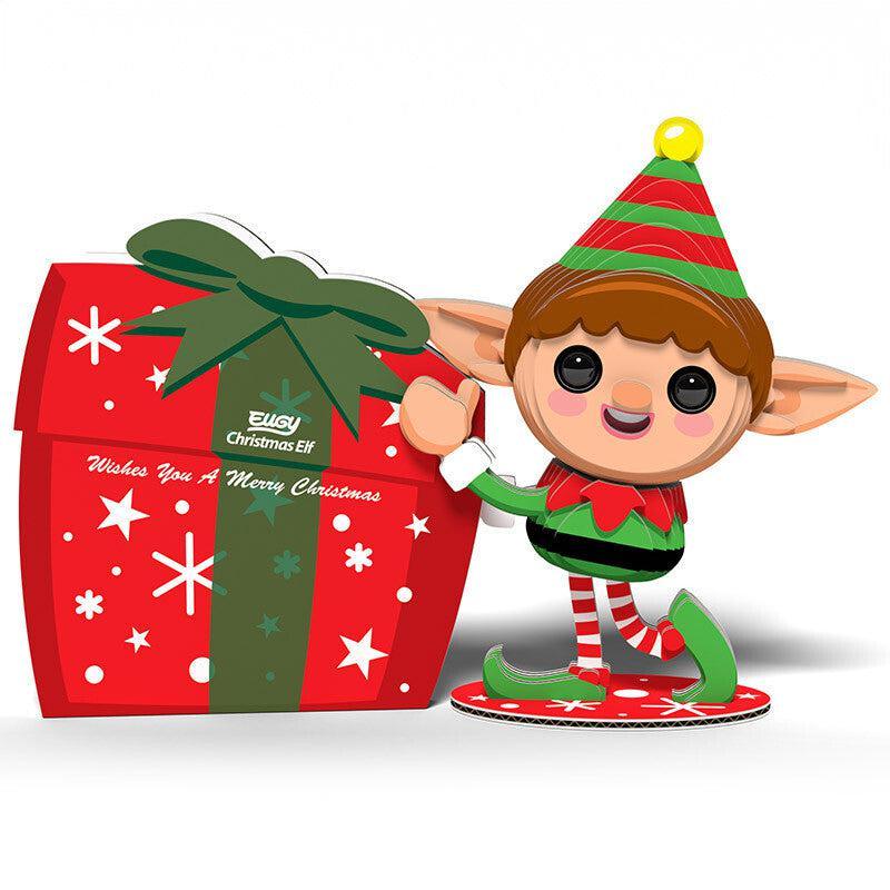 Christmas Elf 3D Cardboard Model Kit Eugy - BIG FRENCHIES