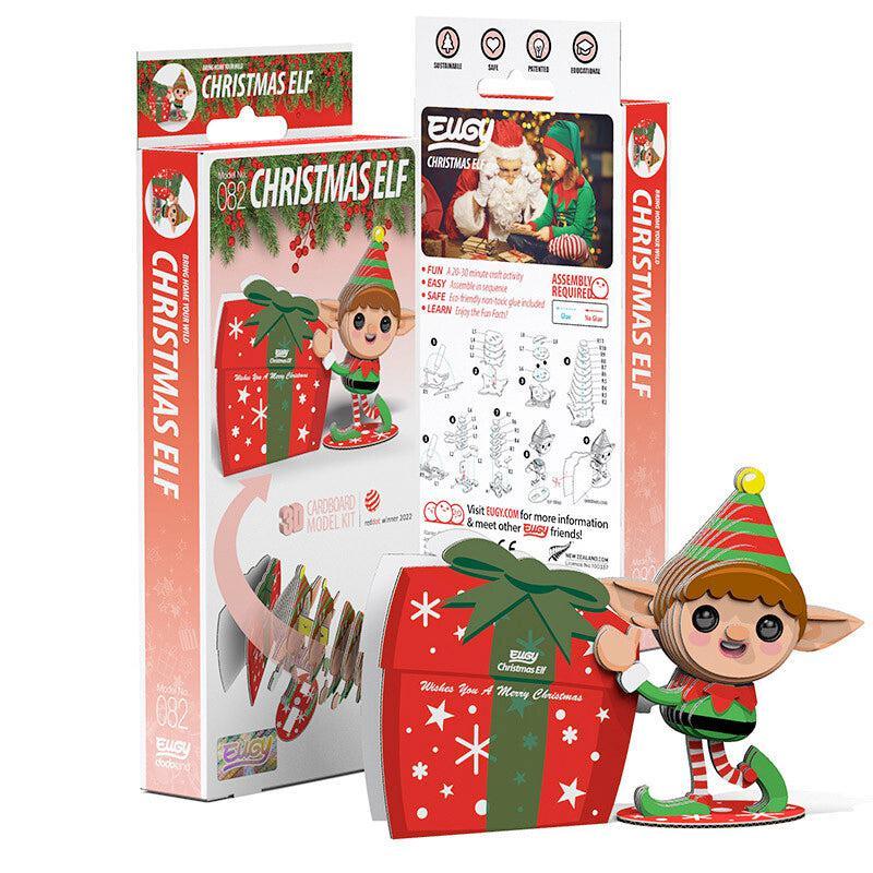 Christmas Elf 3D Cardboard Model Kit Eugy - BIG FRENCHIES