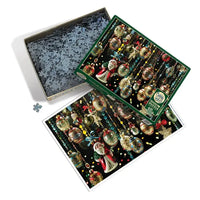 Christmas Ornaments 1000 Piece Jigsaw Puzzle Cobble Hill - BIG FRENCHIES