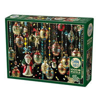 Christmas Ornaments 1000 Piece Jigsaw Puzzle Cobble Hill - BIG FRENCHIES