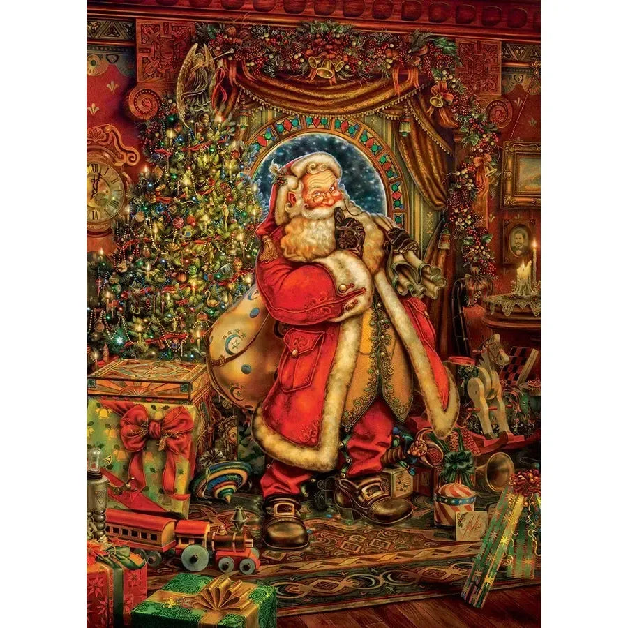 Christmas Presence 1000 Piece Jigsaw Puzzle Cobble Hill - BIG FRENCHIES