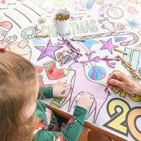 Christmas Coloring Tablecloth - BIG FRENCHIES