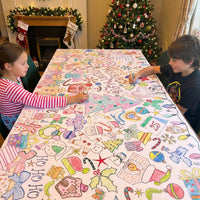 Christmas Coloring Tablecloth - BIG FRENCHIES