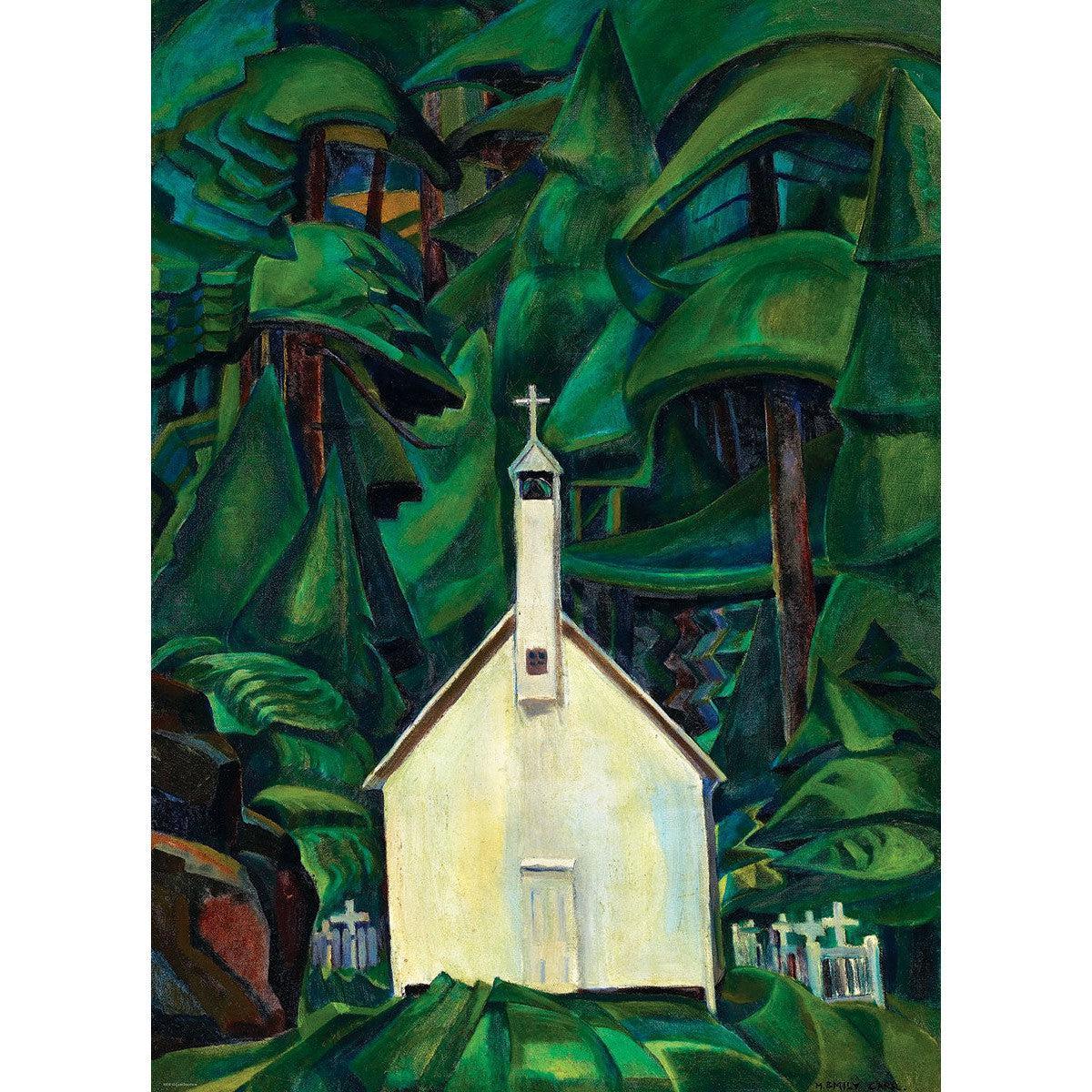 Church in Yuquot Village 1000 Piece Jigsaw Puzzle Eurographics - BIG FRENCHIES