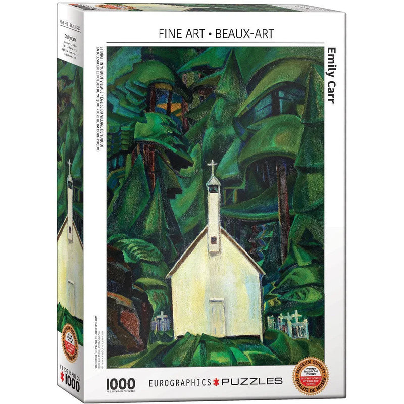 Church in Yuquot Village 1000 Piece Jigsaw Puzzle Eurographics - BIG FRENCHIES